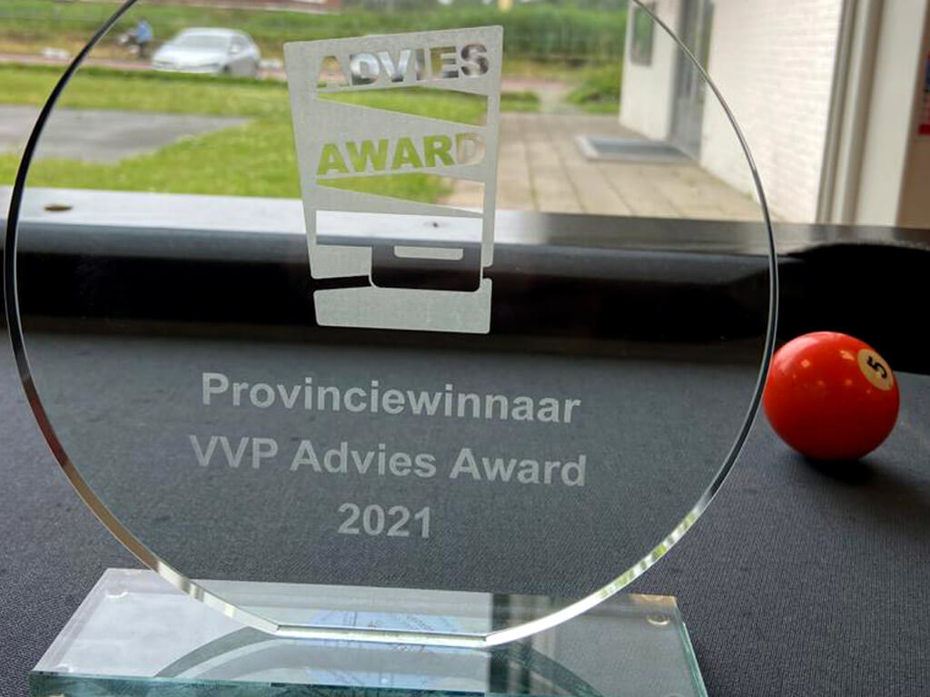 Advies en Kies provinciewinnaar én halve finalist Advies Award 2021